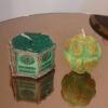 Islamic Unscented Votive Candle Set - Green