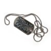 Islamic Steel Necklace for Shia with Ya Fatimah Al-Zahra Calligraphy Pendant