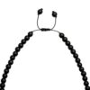 Islamic Beaded Necklace with Ya Hossein Calligraphy Steel Pendant