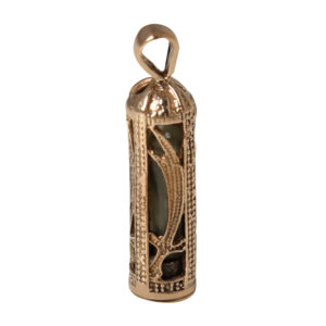 Islamic Pendant for Shia with Hirz of Imam Jawad Steel