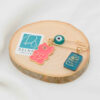 Islamic Pin Brooch for Newborn Van Yakad & Bear Design