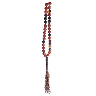 Islamic Sulemani Hakik Rosary Crafted with 33 Prayer Beads Tasbih