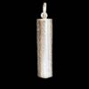 Islamic Silver Pendant for Shia with Imam Jawad Hirz