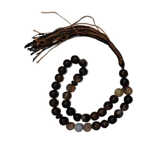 Islamic Sulemani Hakik Rosary Prayer Beads Crafted with 33 Beads Tasbih