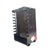 Vertical Kebab Gas Grill Burner - One-Sided with 8-Skewer Stand
