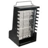 Vertical Kebab Gas Grill Machine - Wall-Mounted with 8 Burners and Heat Repellent