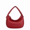 Leather Slouchy Bag - Hobo Style, Model David