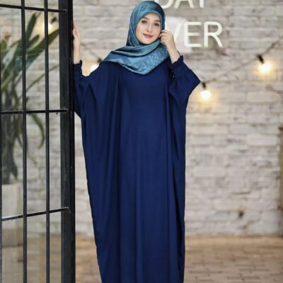 Ana Hijab Style Butterfly Abaya with a Loose Fit and Soft Crepe