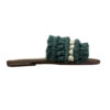 Macrame Boho Chic Flat Slippers for Women Model Handmade