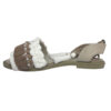 Macrame Sling Back Sandals with Boho Design Handcrafted