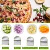 Manual Vegetable Hand Chopper & Slicer for Kitchen