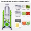 Manual Vegetable Hand Chopper & Slicer for Kitchen