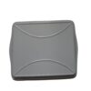 Durable Melamine Serving Tray - Rectangular Floral Table Setting Tray