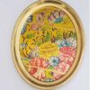 Persian Brass Serving Tray - Elegant Floral Design Tray