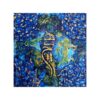 Danial Bakhshy’s Persian Calligraphy Acrylic Painting on Canvas