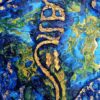 Danial Bakhshy’s Persian Calligraphy Acrylic Painting on Canvas