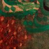 Acrylic Technique Persian Calligraphy Art on Canvas by Daniel Bakshi