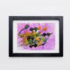 Acrylic Persian Calligraphy Art on Cardboard – Original Work