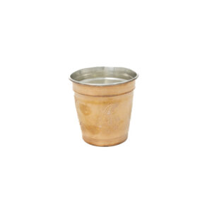 Persian Copper Cup – Handcrafted with Handle for Cold Drinks – Hammered Darius