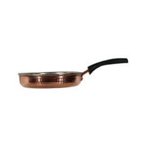 Handcrafted Persian Copper Frying Pan – Hammered Nima Design