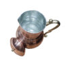 Persian Copper Pitcher Hammered with Lid & Handle Model Gulzar