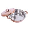 Persian Copper Sauté Pan - Hammered with Lid (Negar Model)