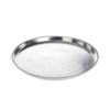 Persian Copper Serving Tray - Traditional Hammered Model Hormized Silver
