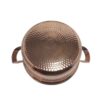 Persian Copper Cooking Pot - Handcrafted Hammered Design, Yekta