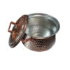 Persian Copper Cooking Pot - Handcrafted Hammered Design, Aftab