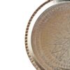 Persian Copper Serving Tray - Traditional Hammered Hand-Engraved Tray