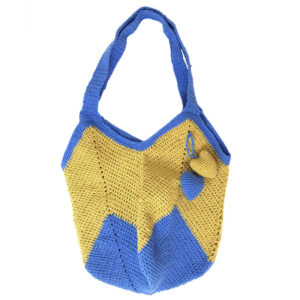 Handwoven Persian Crochet Hobo Bag for Women