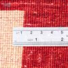 Genuine Handwoven Persian Minimalist Gabbeh Rug - Bordered Navy Blue Wool