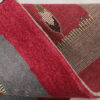 Genuine Handwoven Persian Tree of Life Gabbeh Rug - Bordered Red Wool