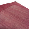Handwoven Persian Minimalist Gabbeh Rug - Solid Red Wool