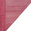 Handwoven Persian Minimalist Gabbeh Rug - Solid Red Wool