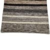 Handwoven Persian Striped Gabbeh Rug in Brown - Wool