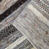 Handwoven Persian Striped Gabbeh Rug in Brown - Wool