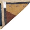 Handwoven Persian Pictorial Gabbeh Rug - Sunburst Design - Navy Blue Wool
