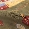 Handwoven Persian Tree of Life Gabbeh Rug in Green - Wool Blend