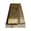 Original Handwoven Persian Lion Motif Gabbeh Rug in Brown - Wool