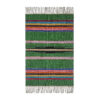 Green Striped Kilim Rug from Lorestan - Handwoven Persian Wool