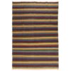 Fars Striped Kilim Rug - Authentic Handwoven Persian Wool Traditional