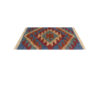Firuzabad Qashqai Geometric Kilim Rug - Handwoven Persian Wool Craft