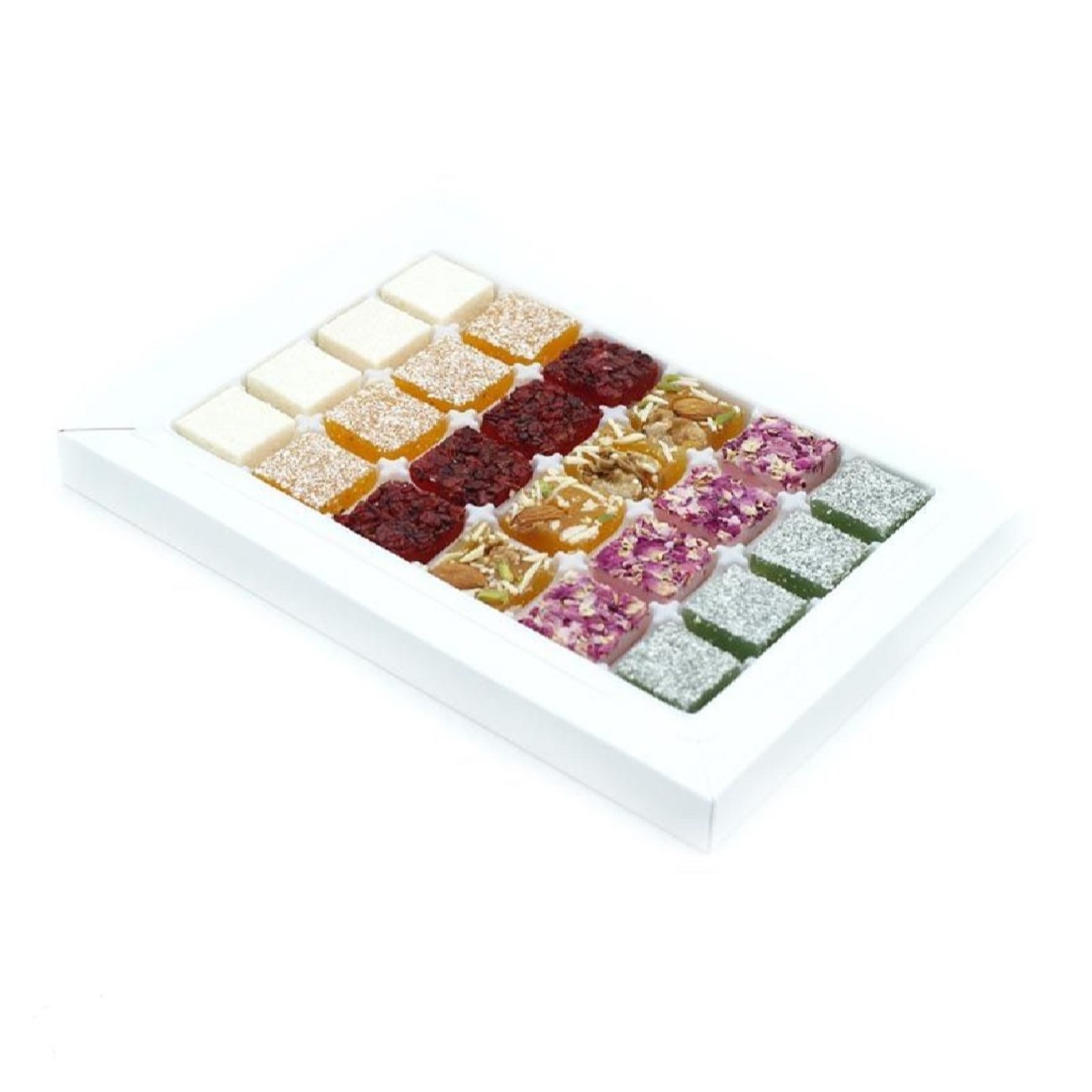 Persian Lari Masghati Halva with Mixed Flavor Suitable for Gifting 400 gr, (5x)