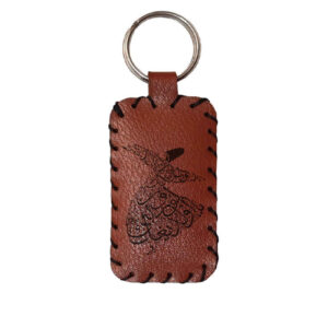 Leather Persian Keychain – Maulana Design