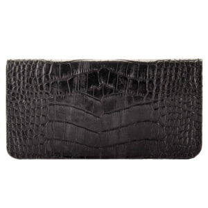 Persian Leather Long Wallet with Embossed Design