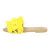 Macrame Boho Chic Slippers for Women in Yellow