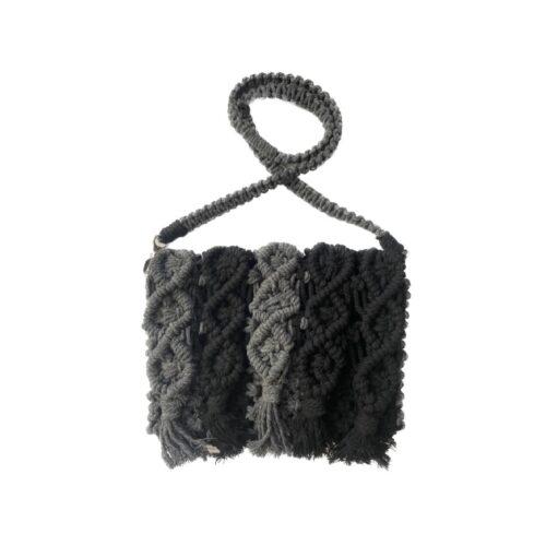 Persian Macrame Sling Bag for Women Handwoven Model Baft