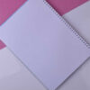 Persian Notepad with Eslimi Design, Purple Edition, Compact Writing Pad
