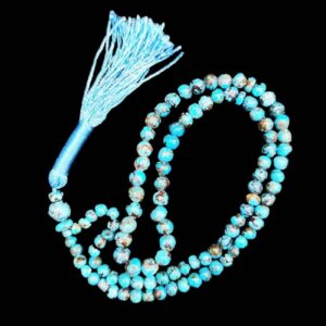 Persian Neyshabur Turquoise Rosary: 101 Beads Tasbih
